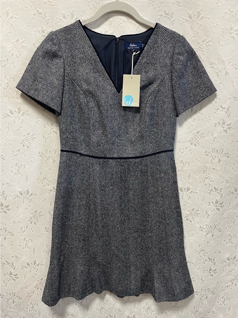 NWT Boden British Tweed Dress